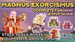 COMPLETE MAGNUS EXORCISMUS GUIDE Farming amp MVP Build [upl. by Willabella]