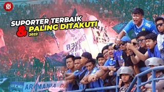 NO1 TERBANYAK ASIA  6 Suporter Indonesia Paling Banyak dan Di Takuti Di Liga 1 2022 [upl. by Wendalyn]