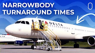 An Intro To Average Turnaround Times For Narrowbody Jets [upl. by Henryk]