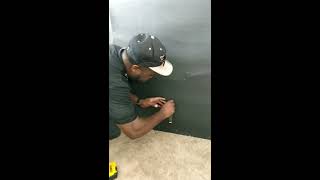 How to Cut Penetrations in Mass Loaded Vinyl [upl. by Robb]