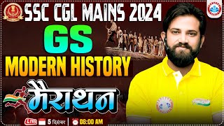 SSC CGL 2024 Mains GS By Naveen Sir  Modern History Marathon Class  History for CGL Tier 2 [upl. by Ronaele504]