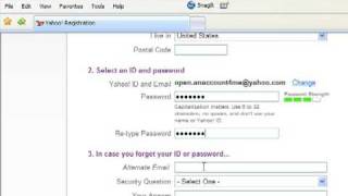 Open a Yahoo eMail Account [upl. by Llewsor]