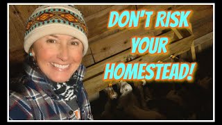 🙏🏼 Dont Risk Your Homestead [upl. by Earesed]