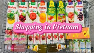 🌺Buy lots of soft drinks and fruit juices at supermarkets in Vietnam [upl. by Narej603]