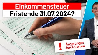 Steuererklärungen 2023 amp 2022  Fristen und Termine  Fristverlängerung amp Verspätungszuschlag [upl. by Maynord104]