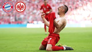 FC Bayerns most epic Matches Goals amp Moments against Eintracht Frankfurt [upl. by Hooke]