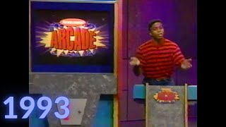 Nick Arcade 1993 Full Episode with commercials Nickelodeon Game Show [upl. by Hadeehuat]