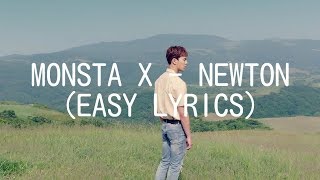 MONSTA X  NEWTON EASY LYRICS [upl. by Anyg]