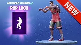 NEW POP LOCK EMOTE ITEM STORE UPDATE JUNE 22 2018  Fortnite Battle Royale [upl. by Ahsein154]