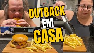 COMO FAZER O HAMBÚRGUER DO OUTBACK COOKADVENTURE 7 [upl. by Einomrah904]