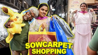 Sowcarpet Shopping Vlog with My Ponnu 🥵😭 Dresses amp Toys 🤩 [upl. by Jedthus]