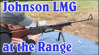 USMC Johnson LMG at the Range [upl. by Jammin255]