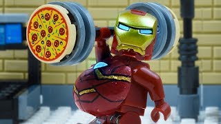 LEGO Iron Man Biggest Man in Marvel  Superhero Iron Man New Suit [upl. by Chadd]