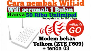 Modem Bekas Indihome Jangan dibuang  buat bantu nembak wifi juga bisa  nembak wifi murah gratis [upl. by Siol]