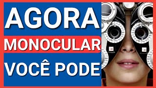 AGORA DEU VISÃO MONOCULAR CID H544 DIREITOS ÀS ISENÇÕES [upl. by Engleman98]