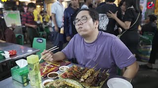 quotChinatownquot Exist Throughout The World This Is 🇲🇲 Yangon Chinatown  The Street Food Tour 🤤 [upl. by Lindsley]