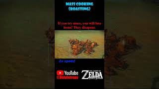 Mass Cooking TOTK zelda totktips zeldatearsofthekingdomnews [upl. by Eetsirk]