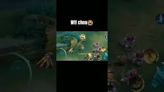 Wtf chou haha mobilelegends mlbb ml mabar chou choufreestyle mlbbesports mlbbshorts [upl. by Aeikan852]