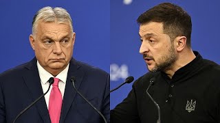 Volodymyr Zelensky juge le plan de cessezlefeu de Viktor Orbán quotdangereuxquot et quotirresponsablequot [upl. by Ajani]