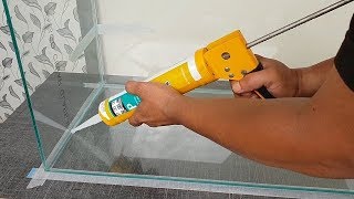 DIY  How to Make 25 feet Aquarium at Home [upl. by Reinertson]