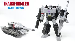 Transformers Earthrise Voyager Class Megatron Review [upl. by Ivgnout]