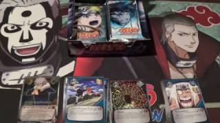 Naruto CCG Quest For Power Booster Box Opening [upl. by Aray]