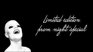 LIMITED EDITION PROM NIGHT SPECIAL KaraokeBacking track  Everybodys talking about Jamie [upl. by Lalad]