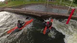 Kayak Cross Fridays 15624 Whole Course Out Part 3 [upl. by Herc825]