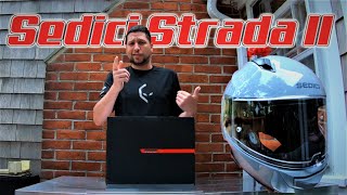 Sedici Strada 2 II Motorcycle Helmet Review Unboxing [upl. by Nevile]