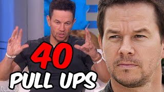 Mark Wahlberg Claims He Can Do 40 Pull Ups [upl. by Damiani414]