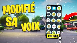 COMMENT MODIFIER sa VOIX sur TÉLÉPHONE GRATUITEMENT SNAPCHAT INSTAGRAM FORTNITE [upl. by Arabella333]