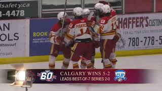 AJHL Playoff Highlights  April 13 2024 [upl. by Adnole]