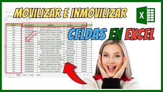 🔒 Como Inmovilizar Celdas en Excel Movilizar Celdas en Excel [upl. by Eimot]