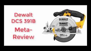 DeWalt DCS391 20v Circular Saw Review [upl. by Jat]