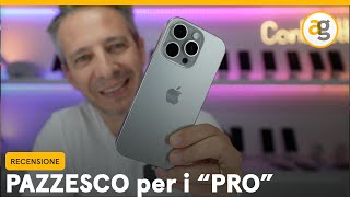 RECENSIONE iPHONE 16 pro PRO e CONTRO [upl. by Antonietta]