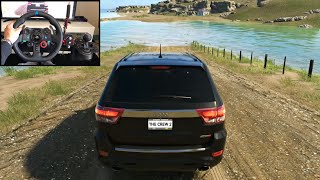 The Crew 2 Jeep Grand Cherokee SRT8  Logitech g29 gameplay [upl. by Yelsnia]