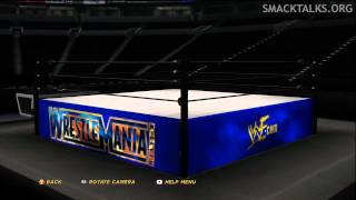 WWF WrestleMania X7 Custom Arena [upl. by Drus]