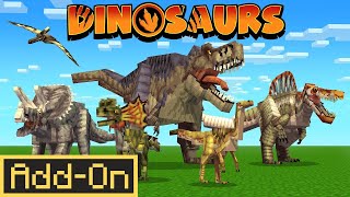 Dino  Minecraft Marketplace Addon  Showcase [upl. by Aidualk]