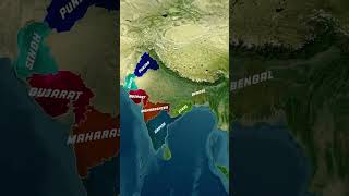 National Anthem of India  भारत का राष्ट्रगान  Map Animation [upl. by O'Malley492]