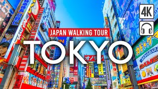 Tokyo Japan 4K Walking Tour  Captions amp Immersive Sound 4K Ultra HD60fps [upl. by Gloriana992]