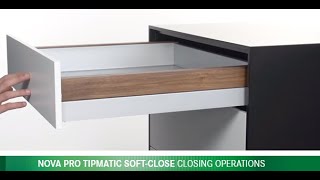 Tipmatic Softclose  closing operations [upl. by Ardnoet606]