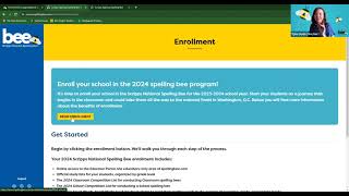 How to Enroll in the Scripps National Spelling Bee  Webinar for Educators [upl. by Evaleen]