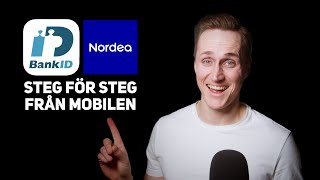 Bank ID  Beställa nytt BankID Steg för Steg Nordea via Mobilen [upl. by Iret]