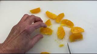 How to Zest Peel Segment an Orange with Chef Lou [upl. by Scharf572]