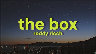 Roddy Ricch  The Box Lyrics [upl. by Megdal]