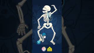 Napoleon Bone Apart on Anywhere Teacher  Fun Skeleton Matching Game flashcards education science [upl. by Kora488]