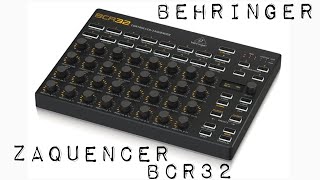 Behringer Zaquencer BCR2000 Returns with Built in Sequencer [upl. by Wollis527]