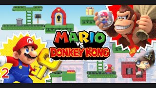 Lets Play Mario VS Donkey Kong BLIND Part 2 [upl. by Mcleod]