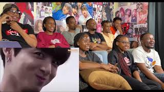 Africans show their friends Newbies when BTS speaks in English chaos ensures [upl. by Arabel198]