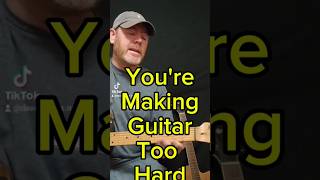 A Simple Trick For Major and Minor Scales guitar guitarlesson beginnerguitar leadguitar scales [upl. by Nylaj]